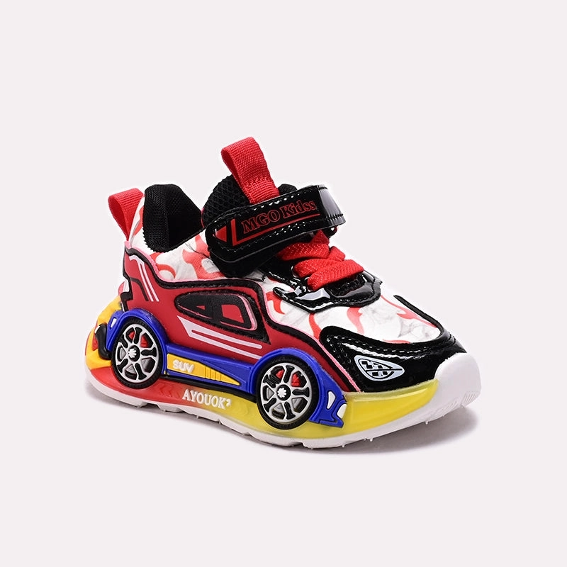 Flat Shoes Wedding Baba Jogger Shoes Red 650650