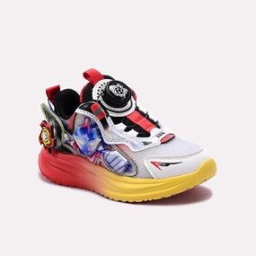 Flat Shoes Trample Baba Jogger Shoes Red 650651