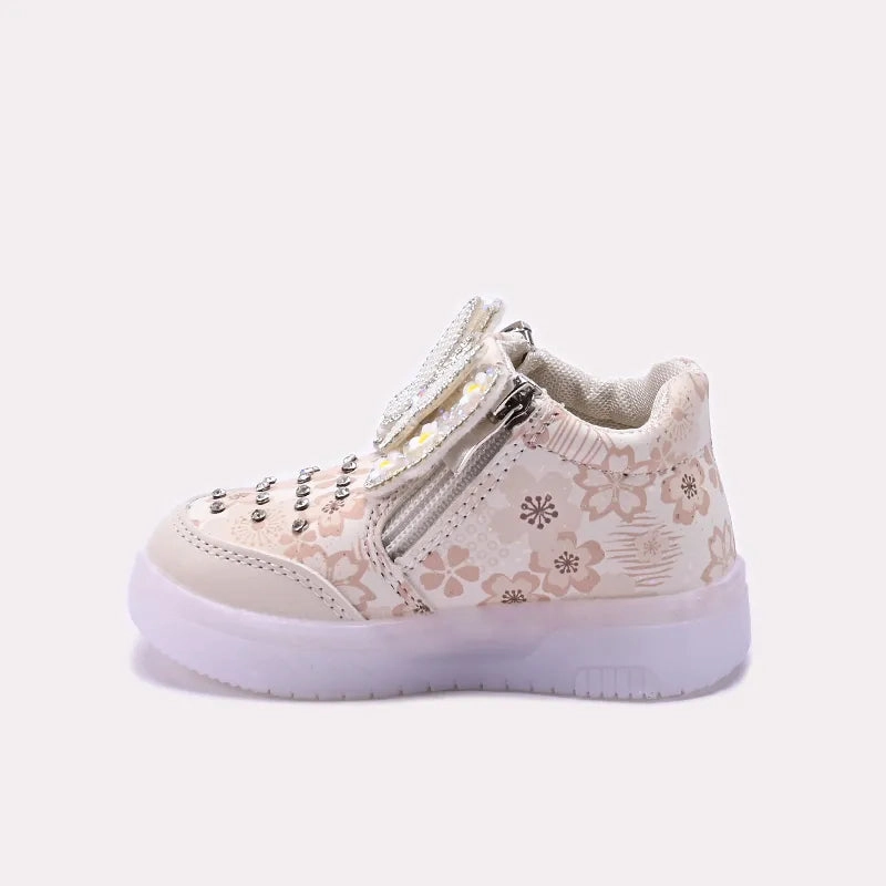 Baby Fawn Sneaker Shoes 0740063 Open Toe Shoes Flats