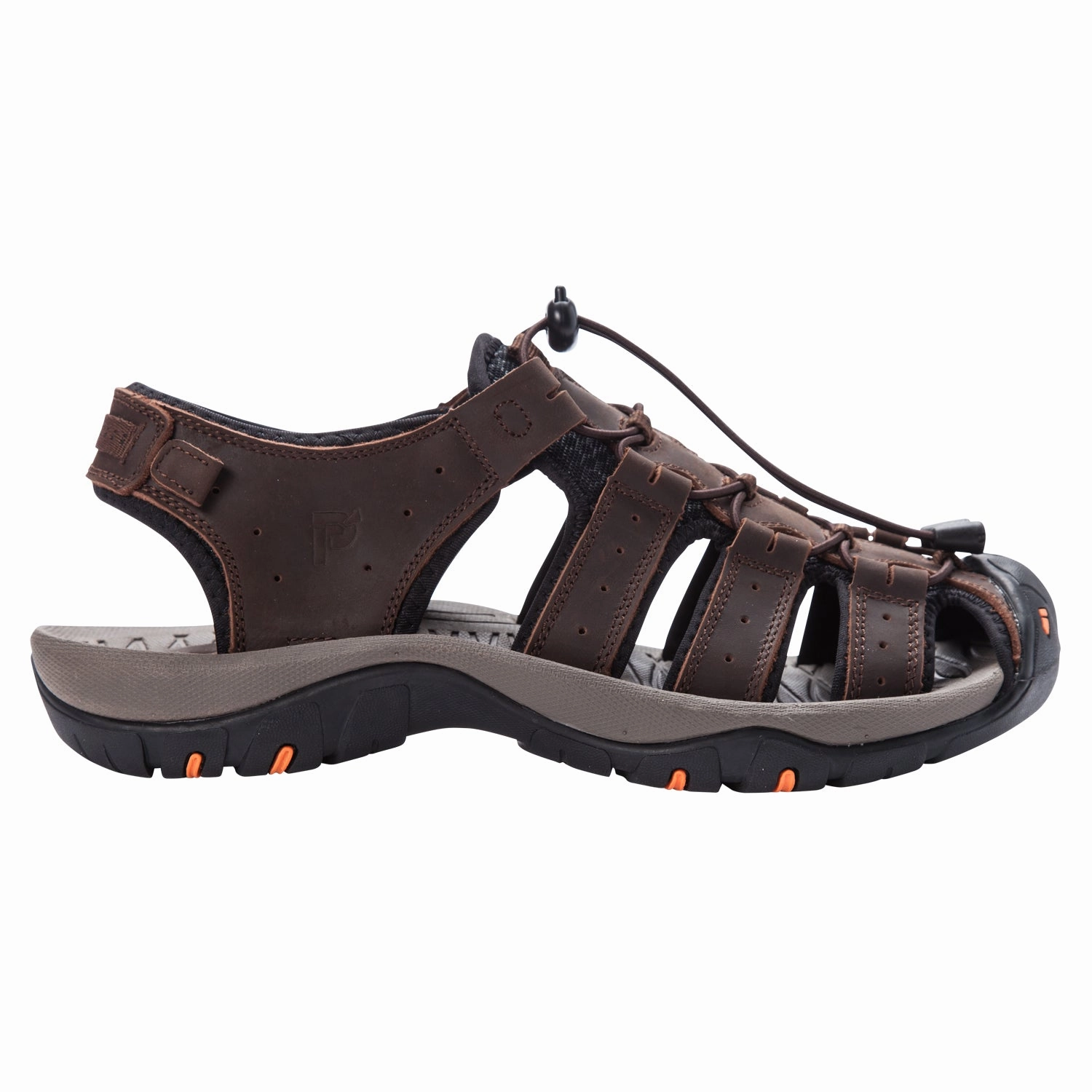 Propet's Men Water Friendly Sandals - Kona MSV002L - Brown Shamma Sandals