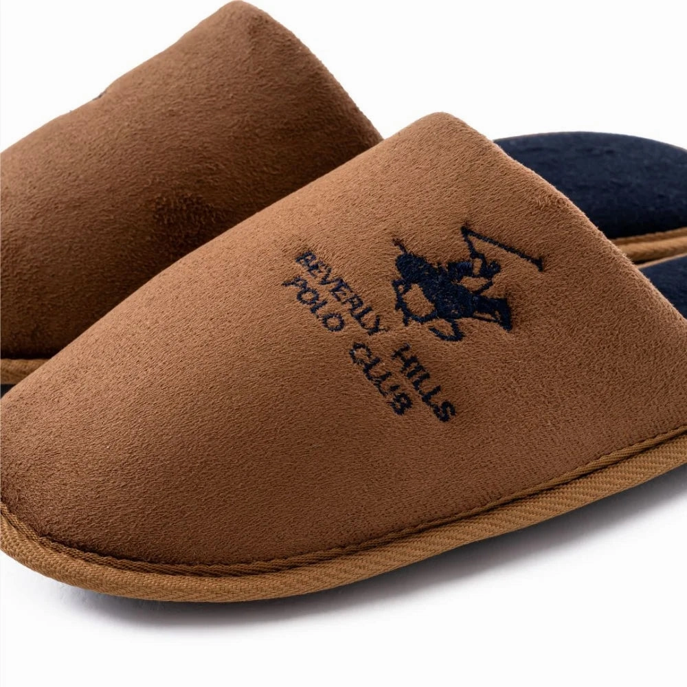Kaanas Sandals Beverly Hills Polo Club Mink Winter Slippers Men