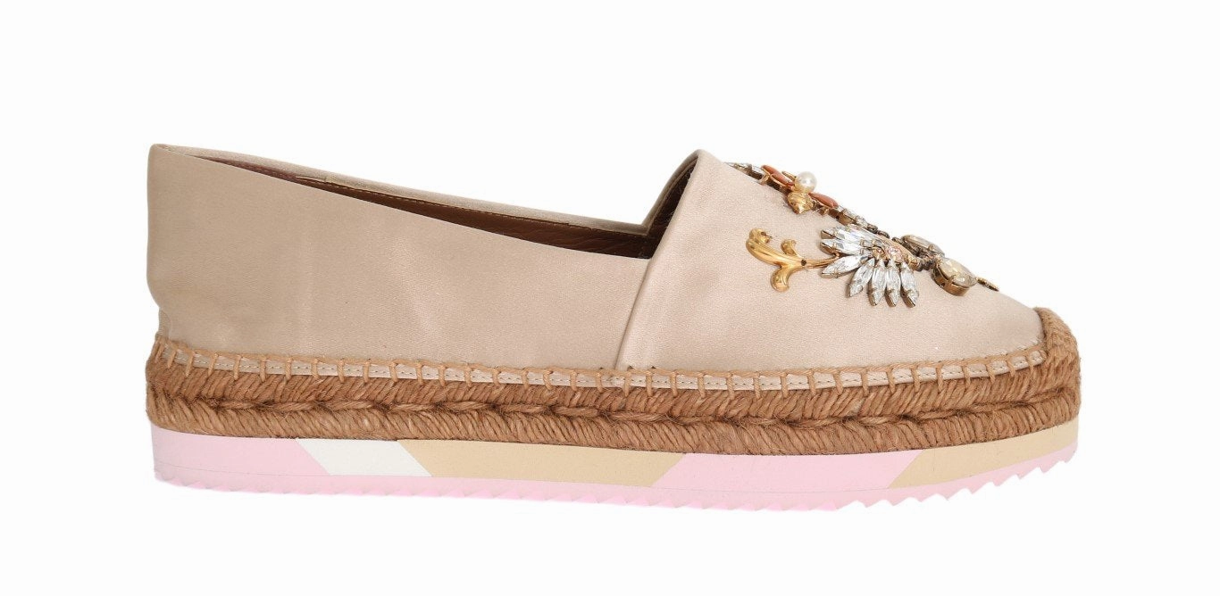 Best Shoe Width For Flat Feet Beige Silk Raso Crystal Espadrilles Shoes