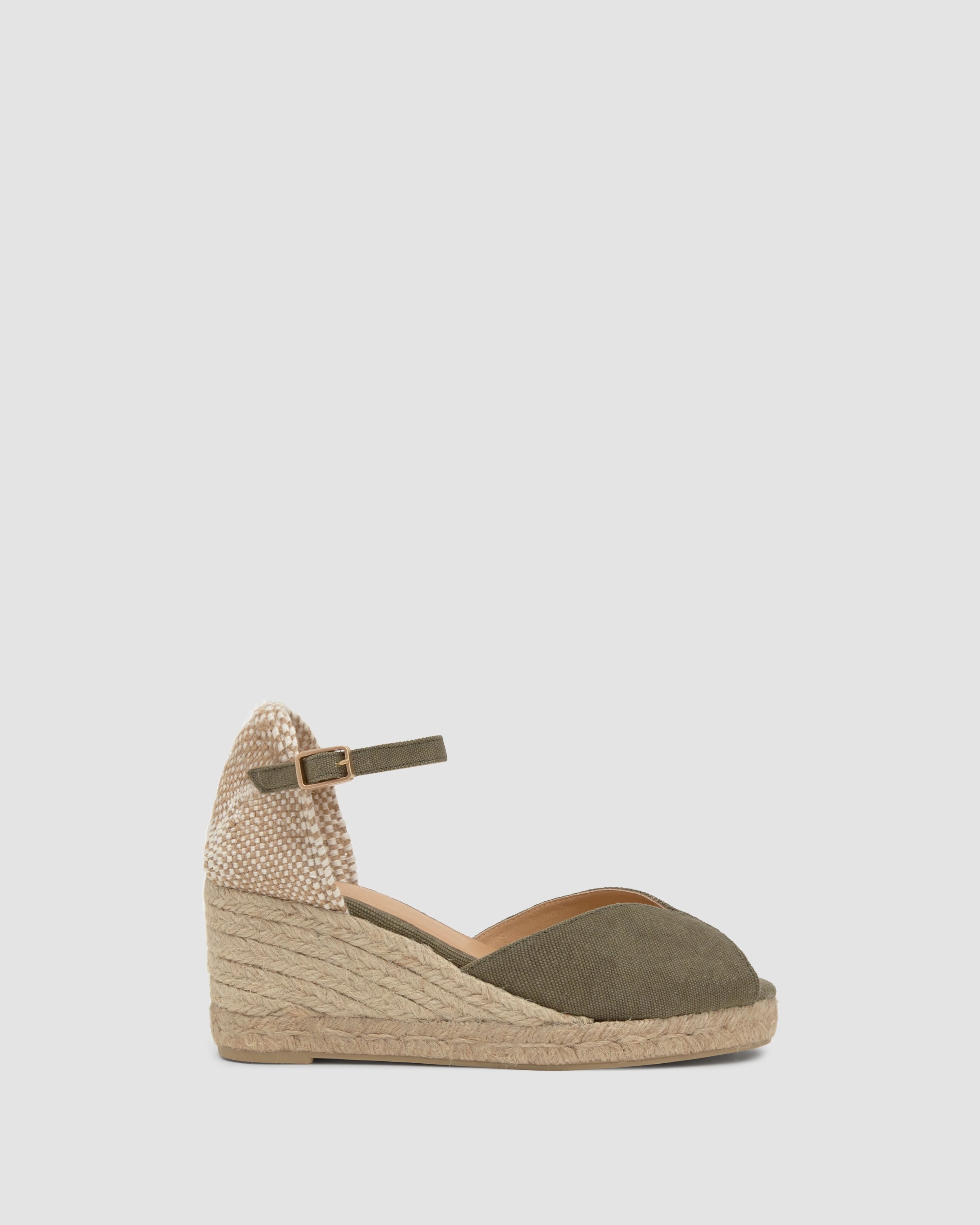 BIANCA/6/002 Saint Laurent Canvas Espadrilles