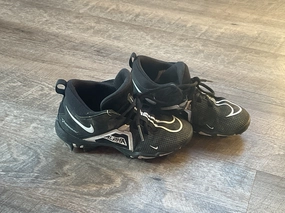 Buy Asics Running Shoes Black Nike cleats Lots of life left - Shoes: 2 (Little Kid)