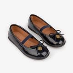 Black patent leather ballerinas Flat Shoes Wedding Wide Width