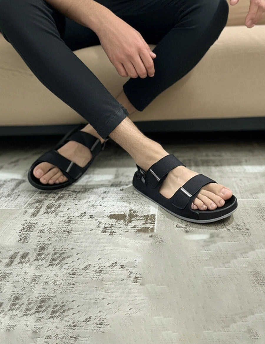 Sale On Reef Sandals Black Sandal for Men