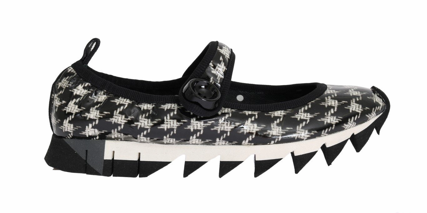 Black White Patent Leather Ballerina Shoes Seychelles Flats Shoes