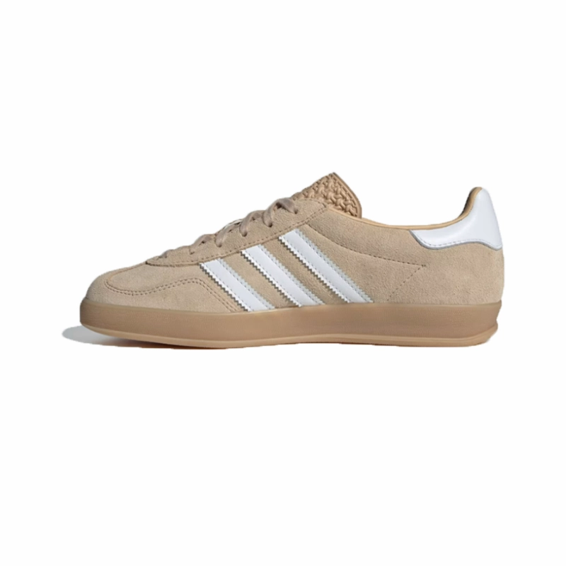 Ultramarathon Trail Running Shoes adidas - Gazelle Indoor - Magic Beige/Cloud White  - Women's [IH5482]