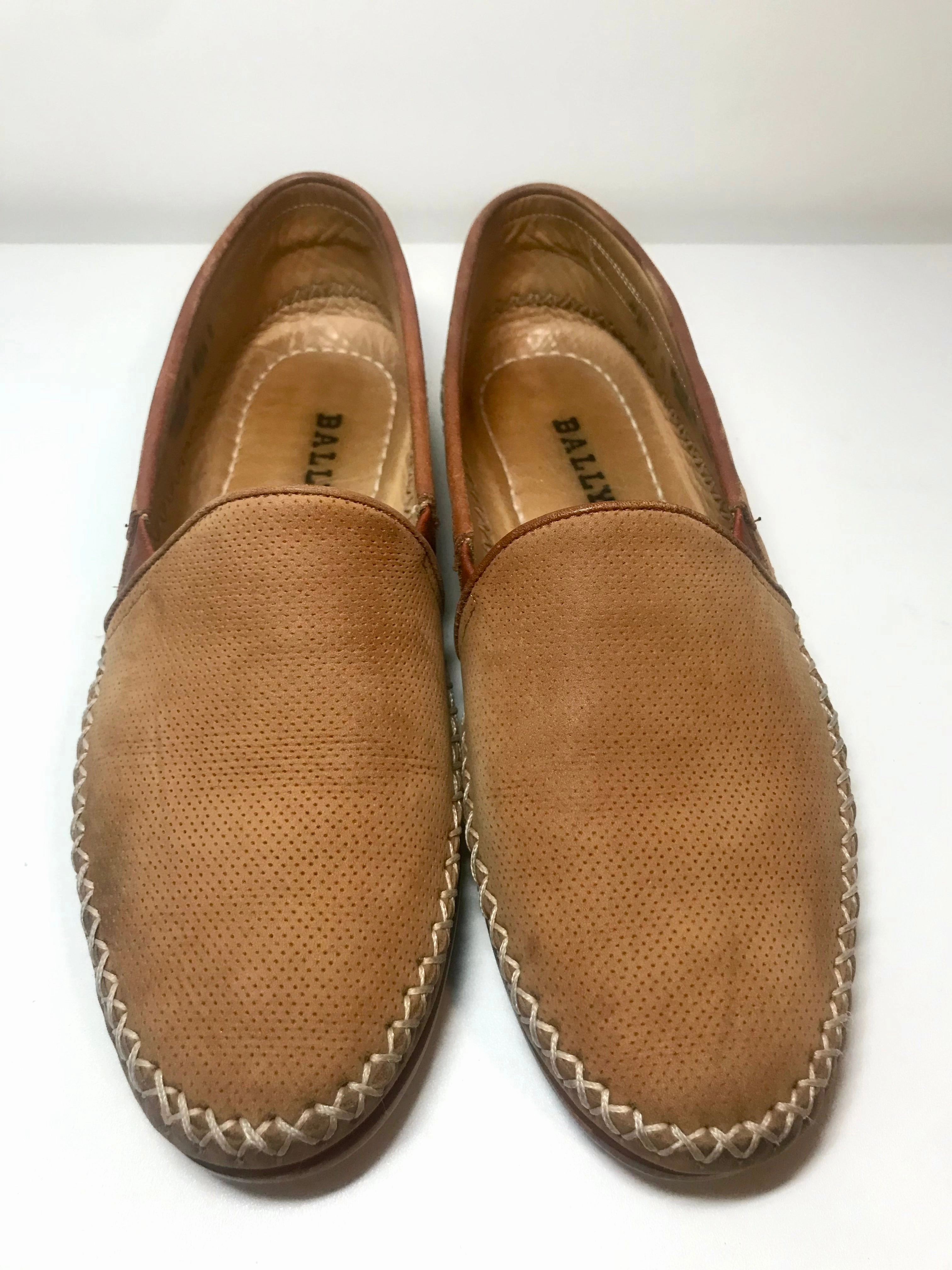 Espadrilles Wedding Vintage Bally Croix 2 Espadrilles Loafers (Size 8M/9.5W)