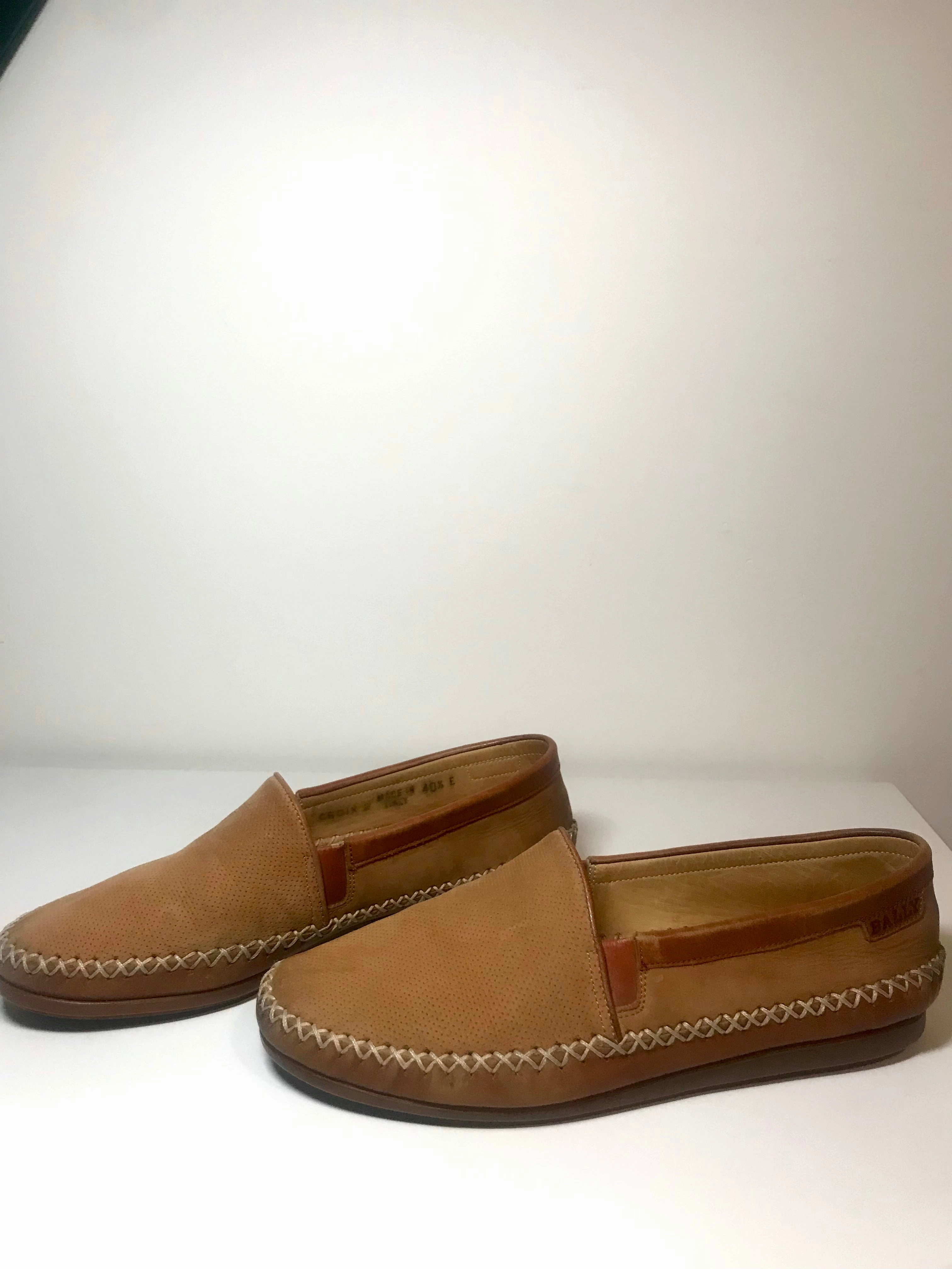 London Rebel Espadrille Wedges Vintage Bally Croix 2 Espadrilles Loafers (Size 8M/9.5W)