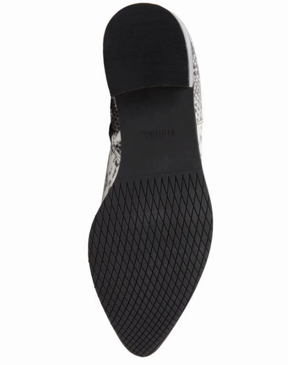 Make Canvas Shoes Waterproof BLONDO Elvina Women | Natural Snake (B5768)