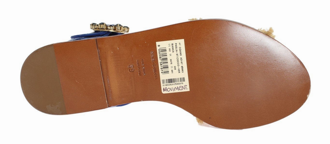 Therapeutic Shoes For Flat Feet Blue Crocodile Crystal Paglia Sandals