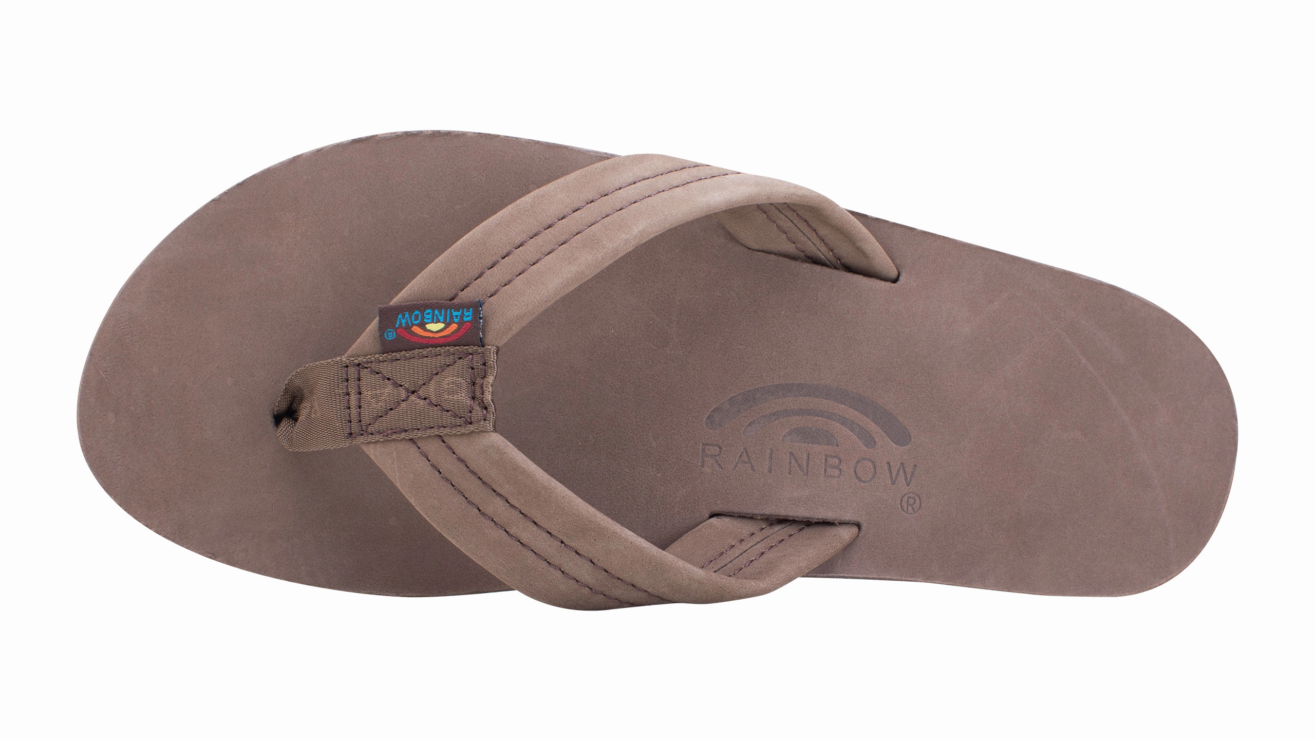 Single Layer Premier Leather Expresso (Men) Ovo Flip Flops