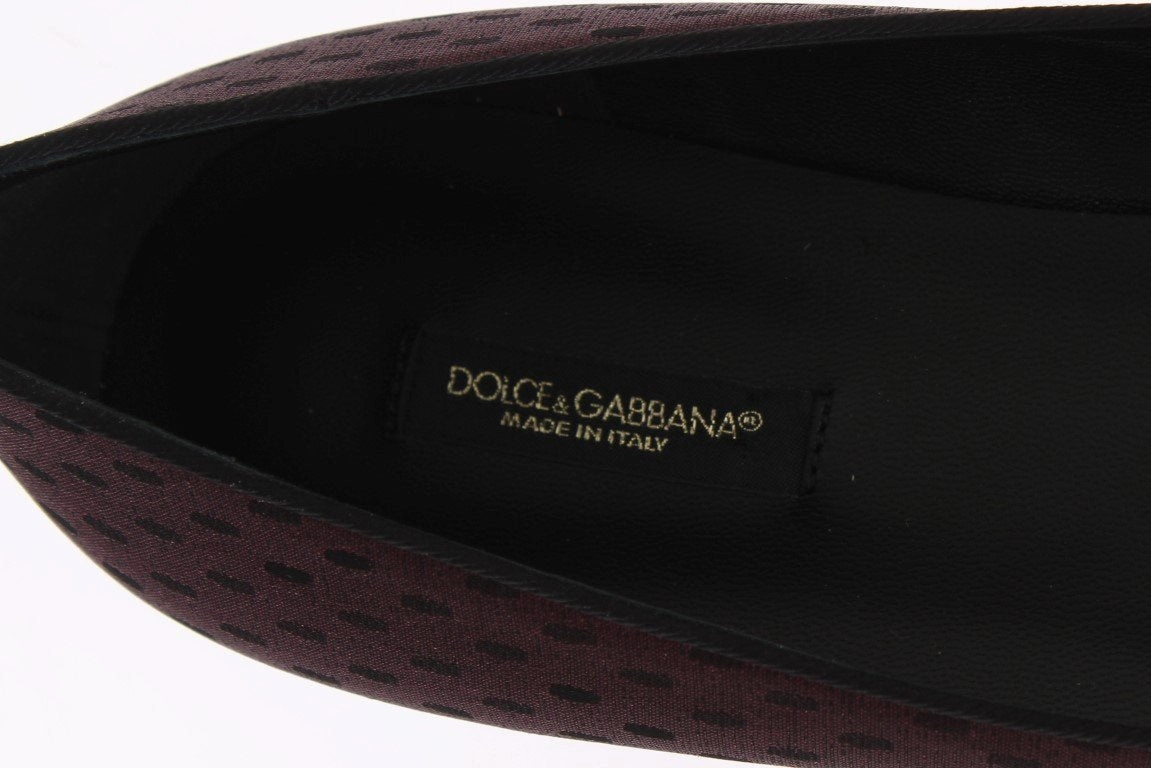 Bordeaux Loafers Crystal Floral Shoes Cycling Shoes For Flat Feet