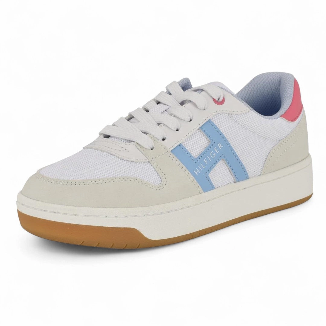 Tommy Hilfiger Neenha Sneakers Women - WHTBLU Oil And Slip Resistant Sneakers