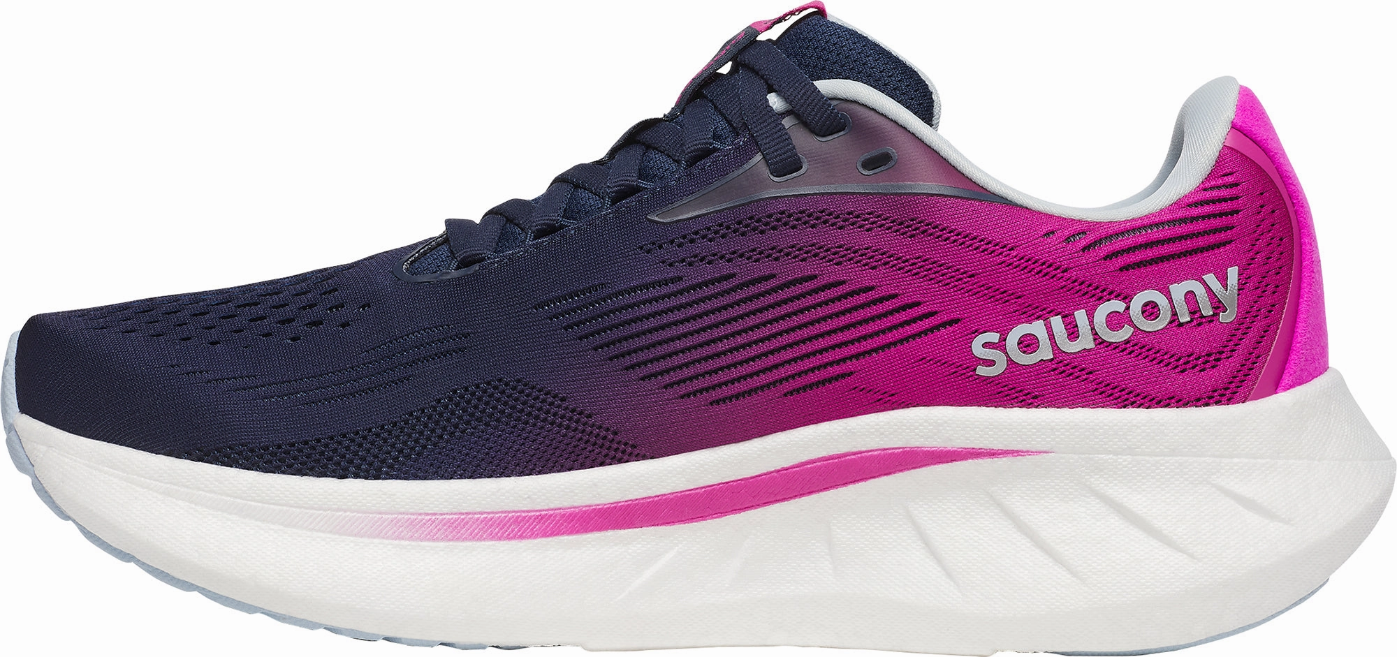 Saucony Ride 18 Womens Running Shoes - Blue Sprint Running Shoes