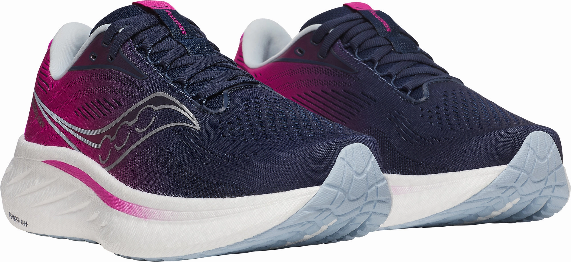 Saucony Ride 18 Womens Running Shoes - Blue Hovr Running Shoes