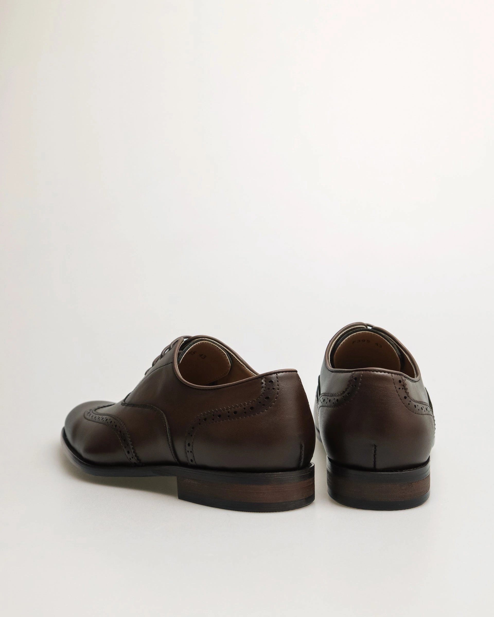 Tomaz F395 Men's Wingtip Oxford Boots With Wedge Sole