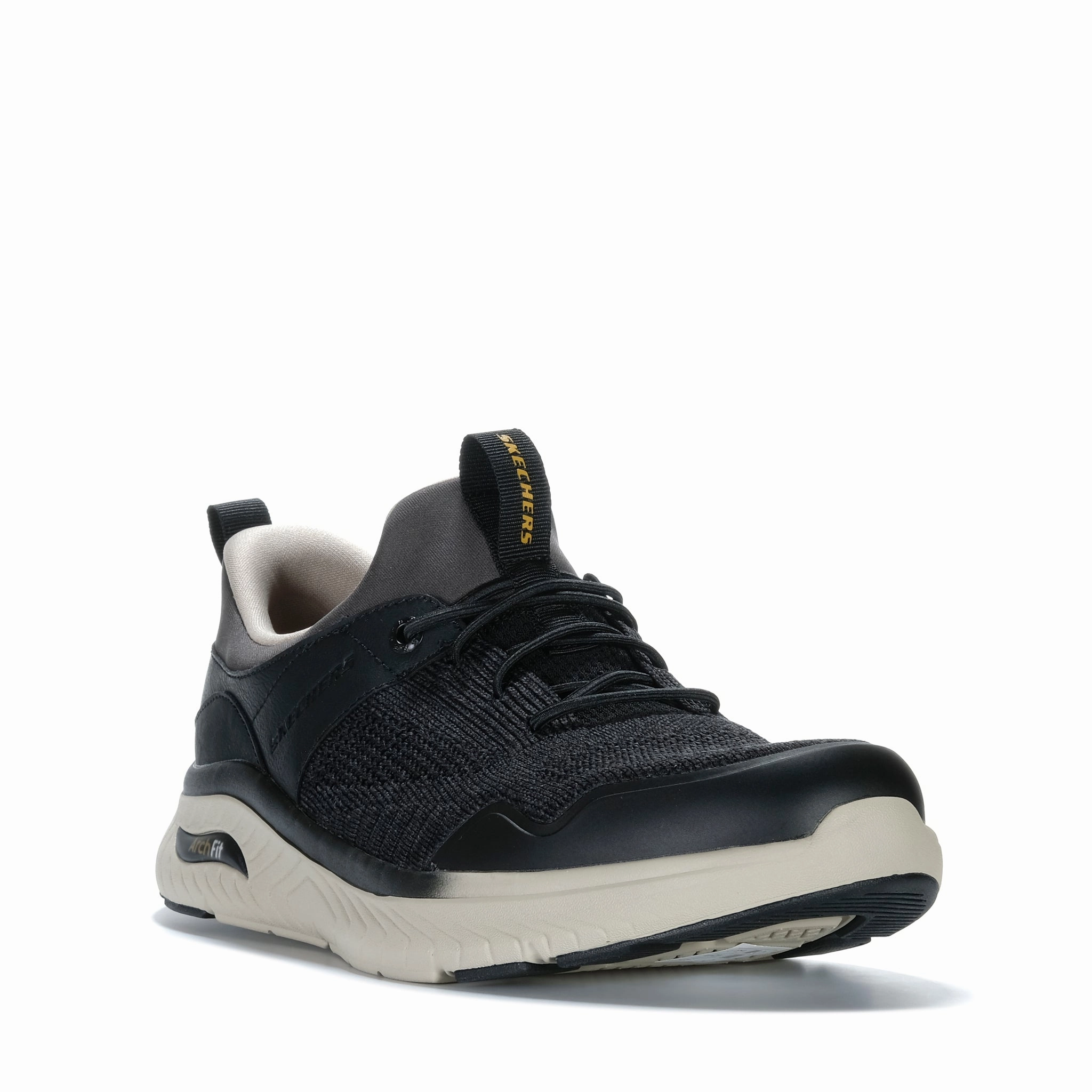 Skechers Arch Fit Crosser - Emeric Black 205340 For Walking Arch Support Walking