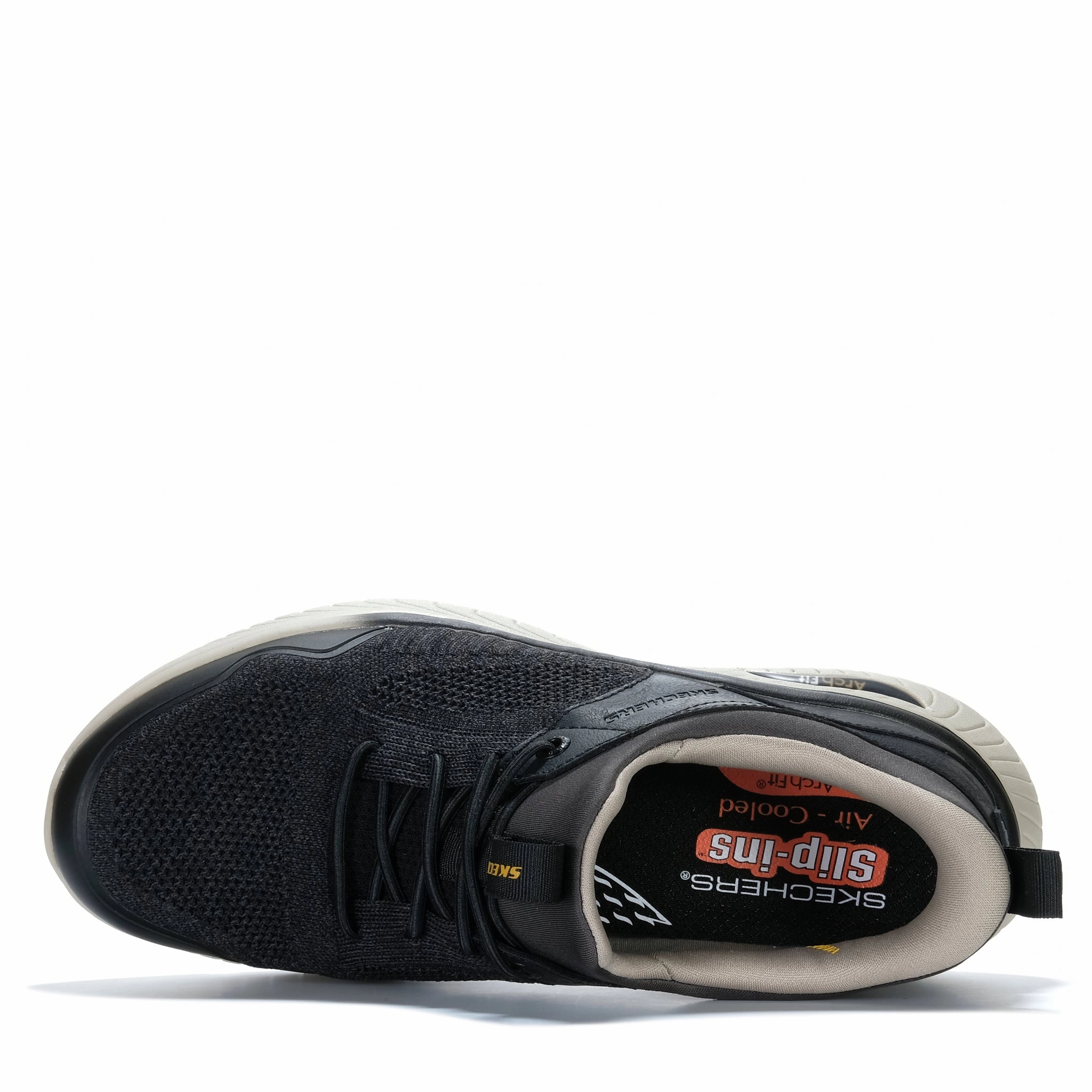 Skechers Arch Fit Crosser - Emeric Black 205340 For Disney World  Best Walking