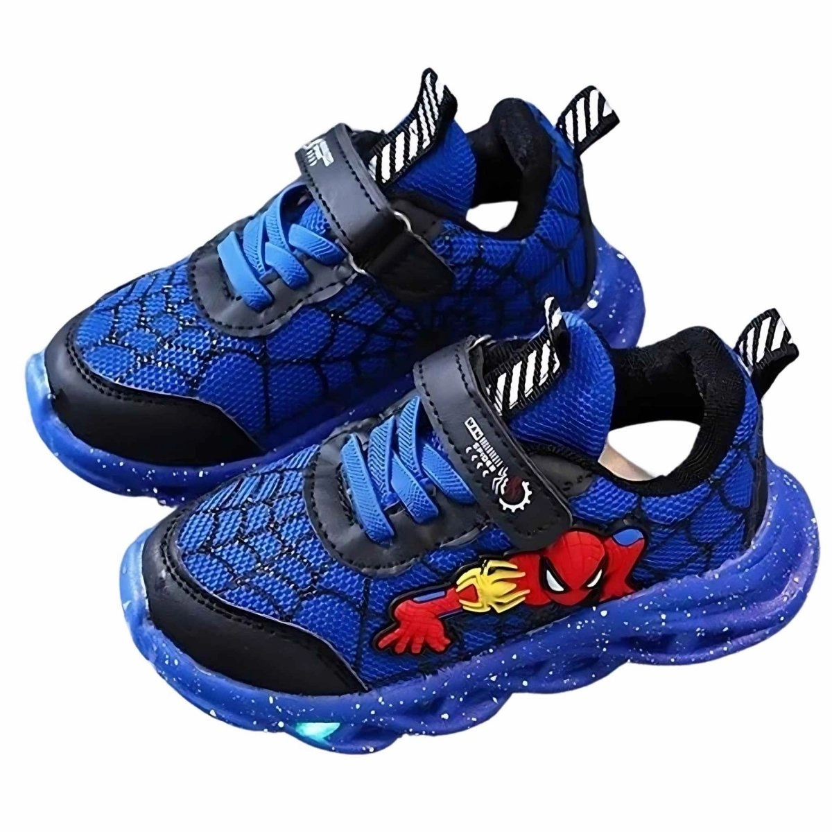Sneakers Saucony Spiderman LED Sneakers - Durable Light-Up Kids Shoes