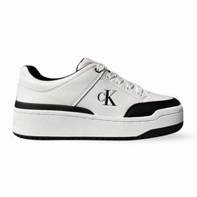 Calvin Klein Aubrie Sneakers Women - WHTBLK 80's Sneakers