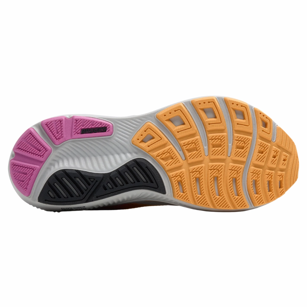 Brooks Ghost 17 Oyster/Apricot/Pink Running Shoe (Women's)