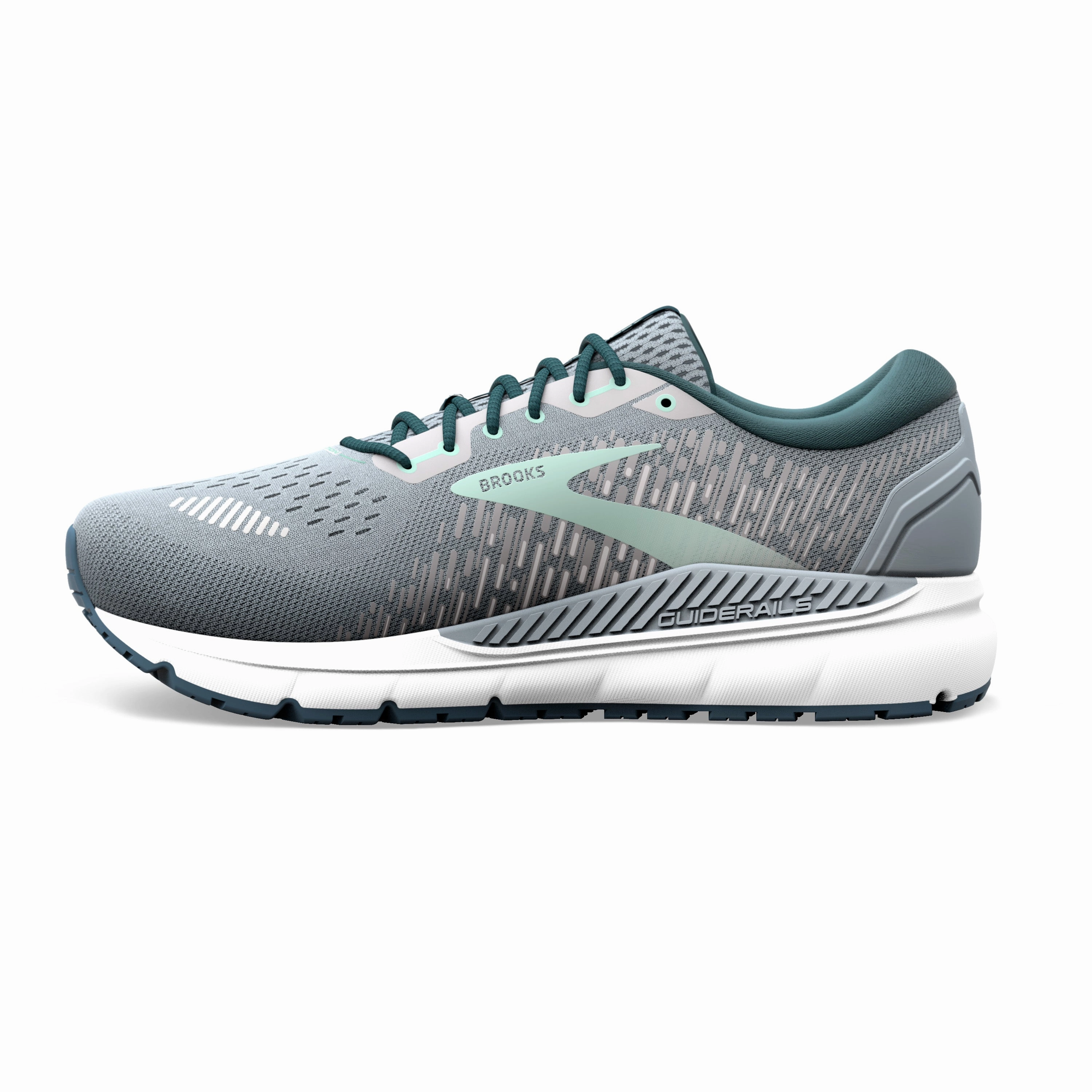 Endorphin Pro 4 Running Shoes BROOKS WOMEN'S ADDICTION GTS 15 - GREY/NAVY/AQUA