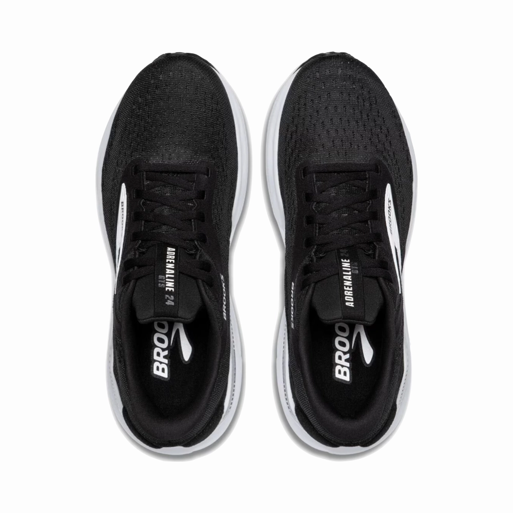  Brooks Women's Adrenaline GTS 24 Sneaker in Black/White
