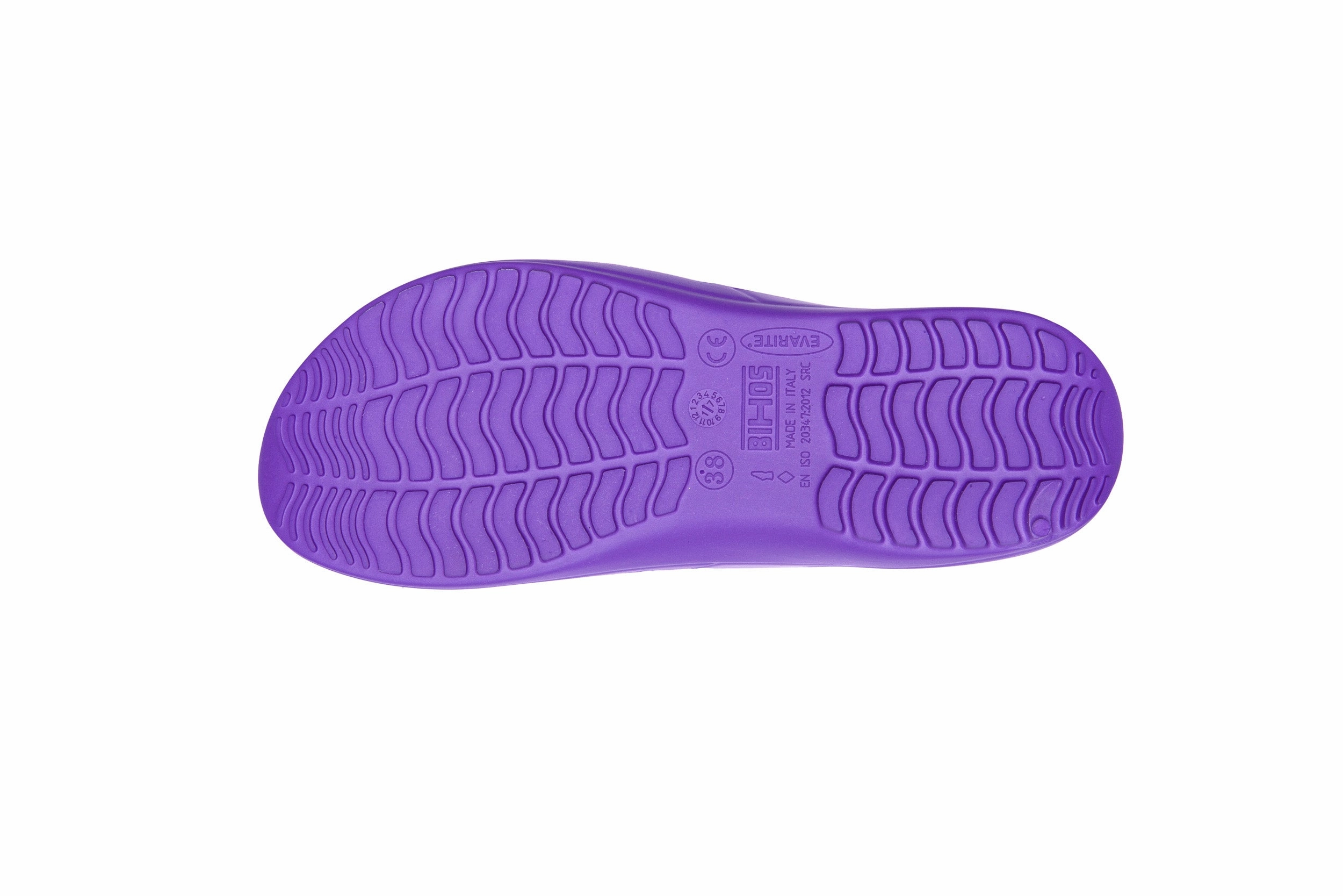 Crew Factory Flip Flops Calzuro Aqua Purple Flip Flops