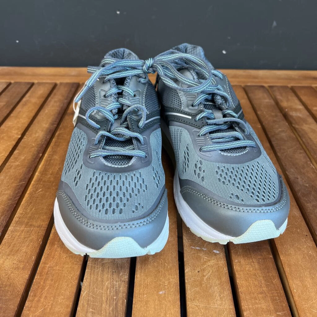 Cambrian - Women's Breeze Extra Wide Running Shoes - MSRP $200: Grey / Mint-women-W7 Best Running Shoes For Heavy
