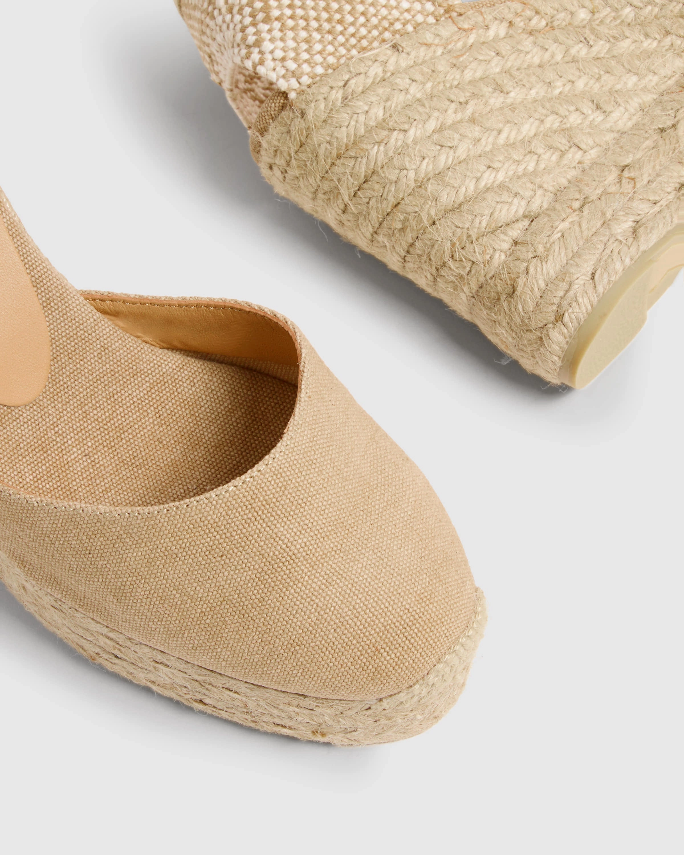 CARINA/8ED/002 Stuart Weitzman Wonda Espadrille Wedge Mule