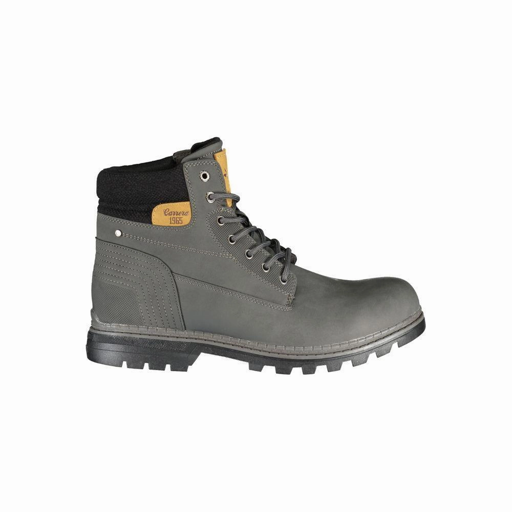 Carrera Gray Polyester Mens Boot Boots Poem