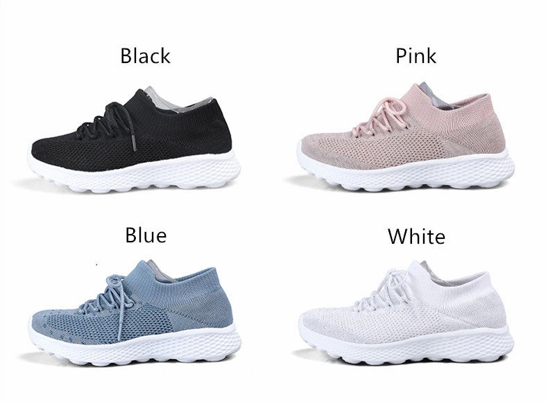 Stylish Skate Shoes Casual Fashion Breathable Women Walking Sneakers
