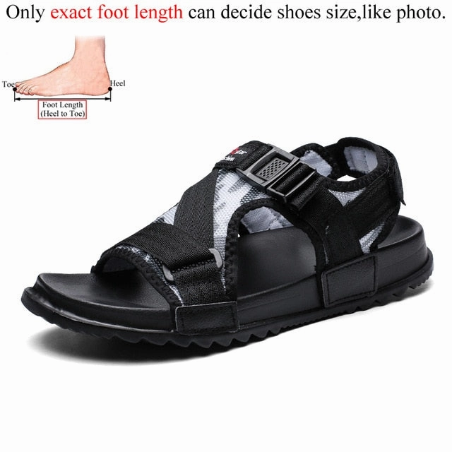 Casual Men Sandals Summer Shoes Sandal Mens Sandles Outdoor Breathable Comfort Slip on Plus Size Open Shoes Sandalias Hombre EVA