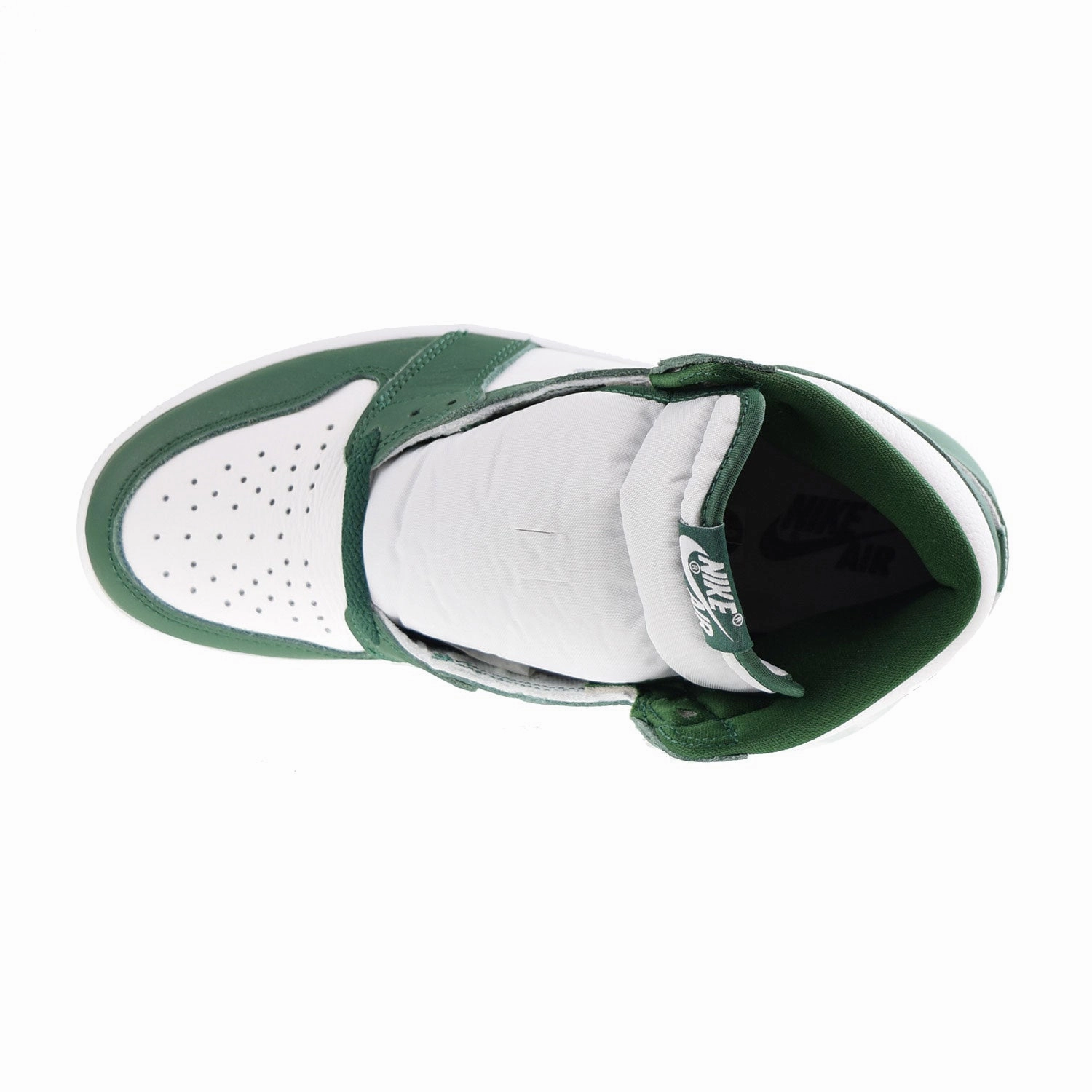 Jordan 1 Retro High OG Men's Shoes Gorge Green-Metallic Silver Boots Cheaper