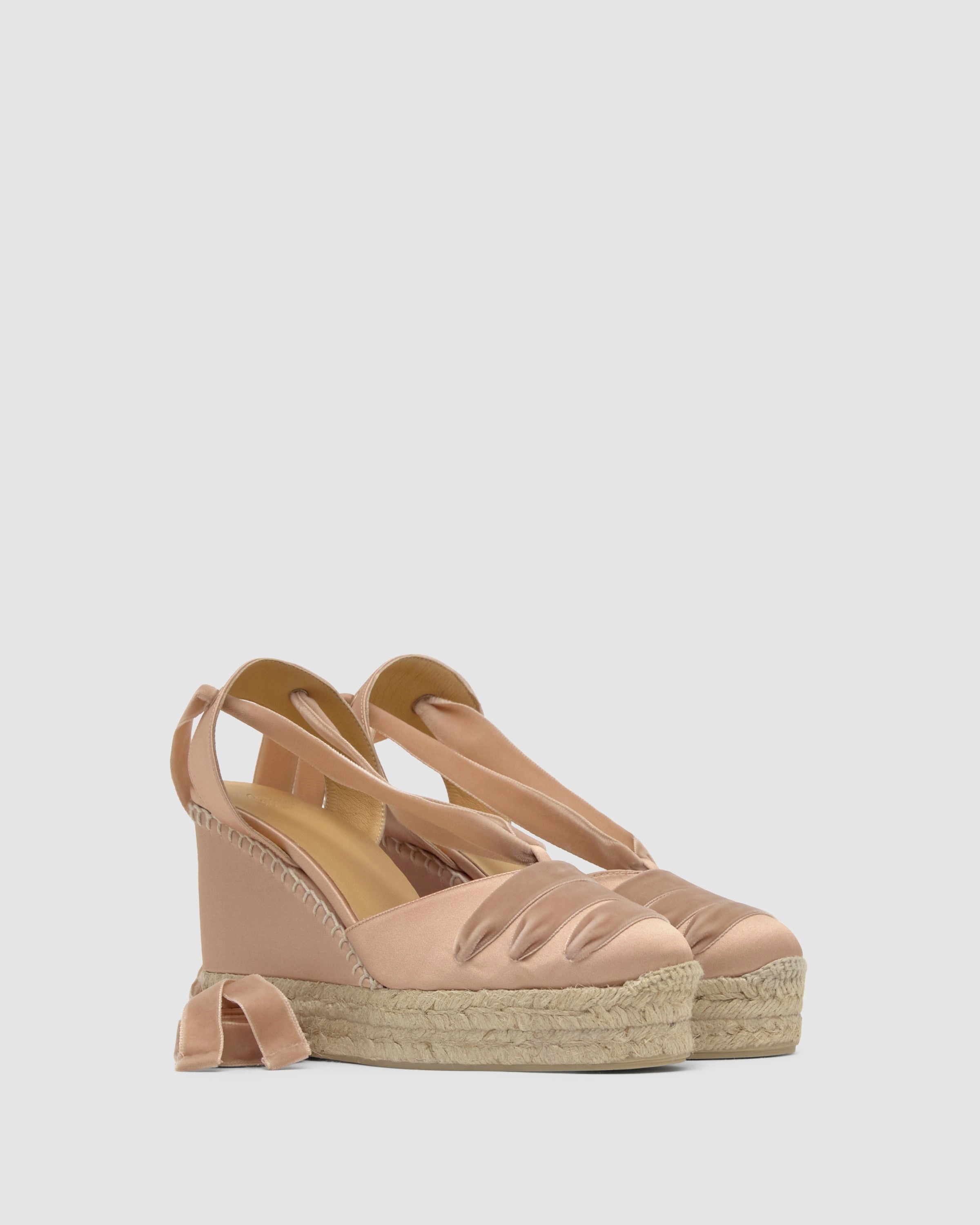 CERSEI/8ED/006 Gianvito Rossi Elda Suede Espadrilles