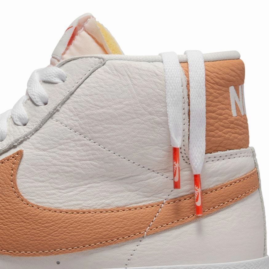 Asics Game Ff Tennis Shoe Review Blazer Mid ISO (White/Light Cognac/White)