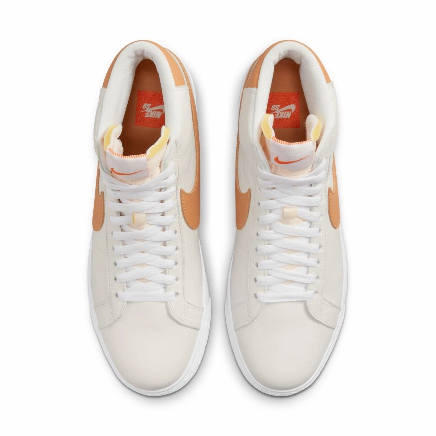 Blazer Mid ISO (White/Light Cognac/White) Asics Running Shoes Big 5