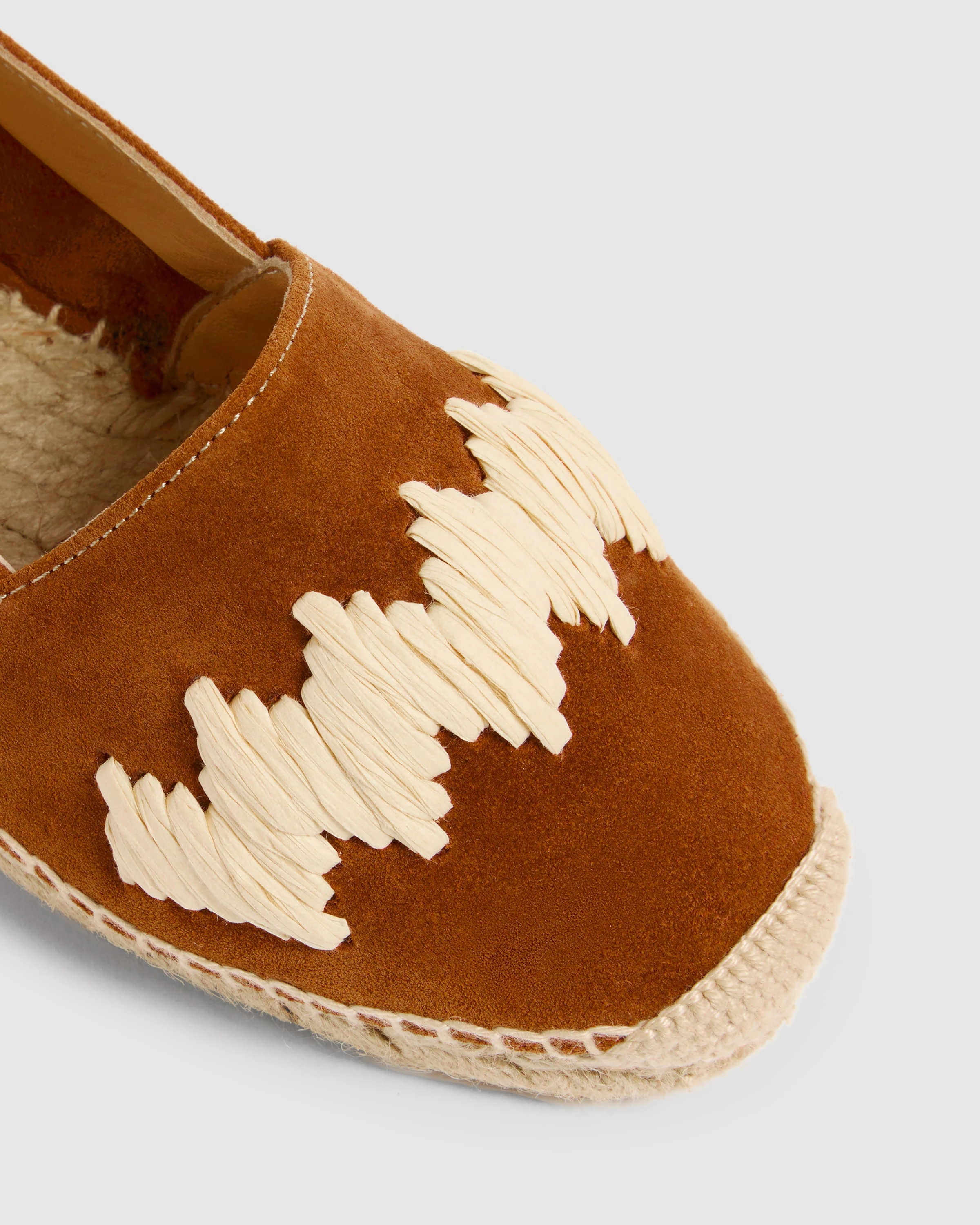 Leather Loafer Espadrilles KAREN/186