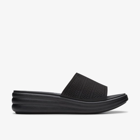 CLARKS | CASUAL SHOES | WOMEN | DRIFT TWIST BLACK BLACK Best Casual Shoes For Khaki Pants