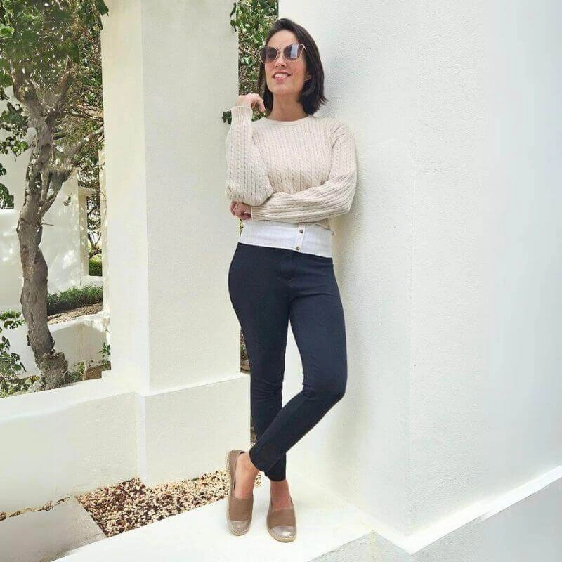 Classic Espadrille in Bronzed Mocha Platform Ankle Strap Espadrilles