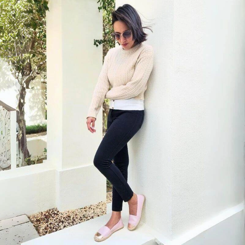 Classic Espadrille in Rose Blush Kenzo Canvas Espadrilles