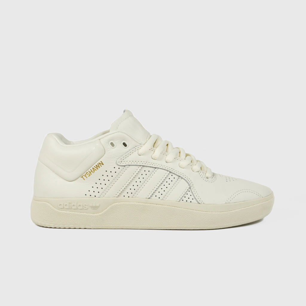 Adidas Gat Shoes Adidas Skateboarding - Tyshawn Pro Shoes - Ivory / Ivory / Bluebird