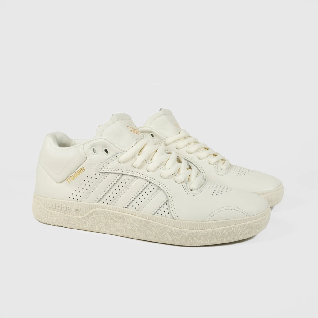 Adidas Skateboarding - Tyshawn Pro Shoes - Ivory / Ivory / Bluebird Adidas Daily 4.0 Skateboarding Shoes