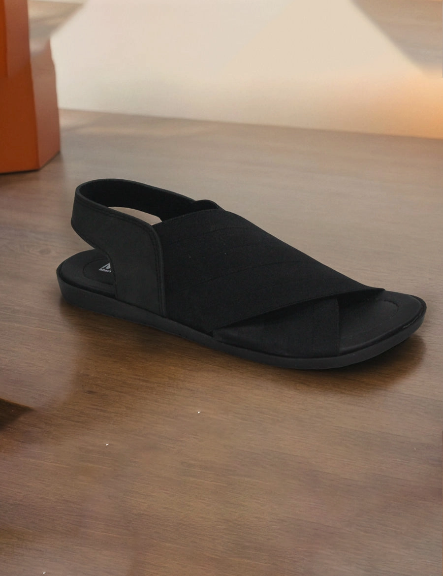 Saint Lucia Sandals Resorts Black Sandal for men