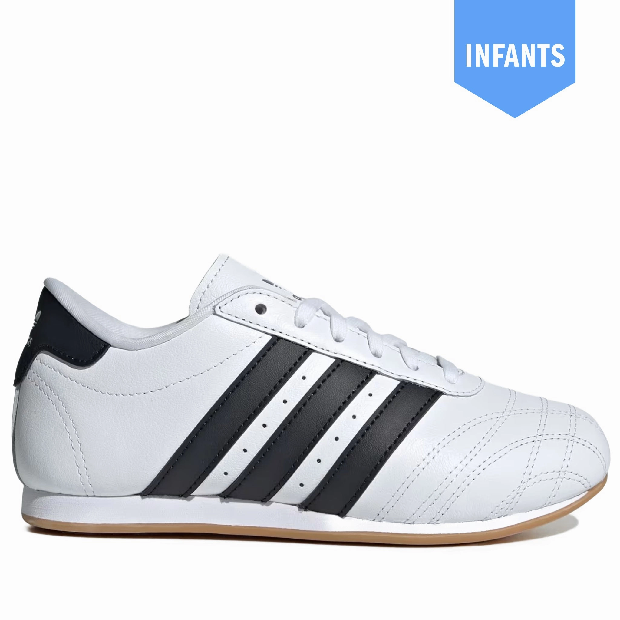 Infant's Adidas Taekwondo Lace Shoes - White/Black Comfort Shoes Adidas