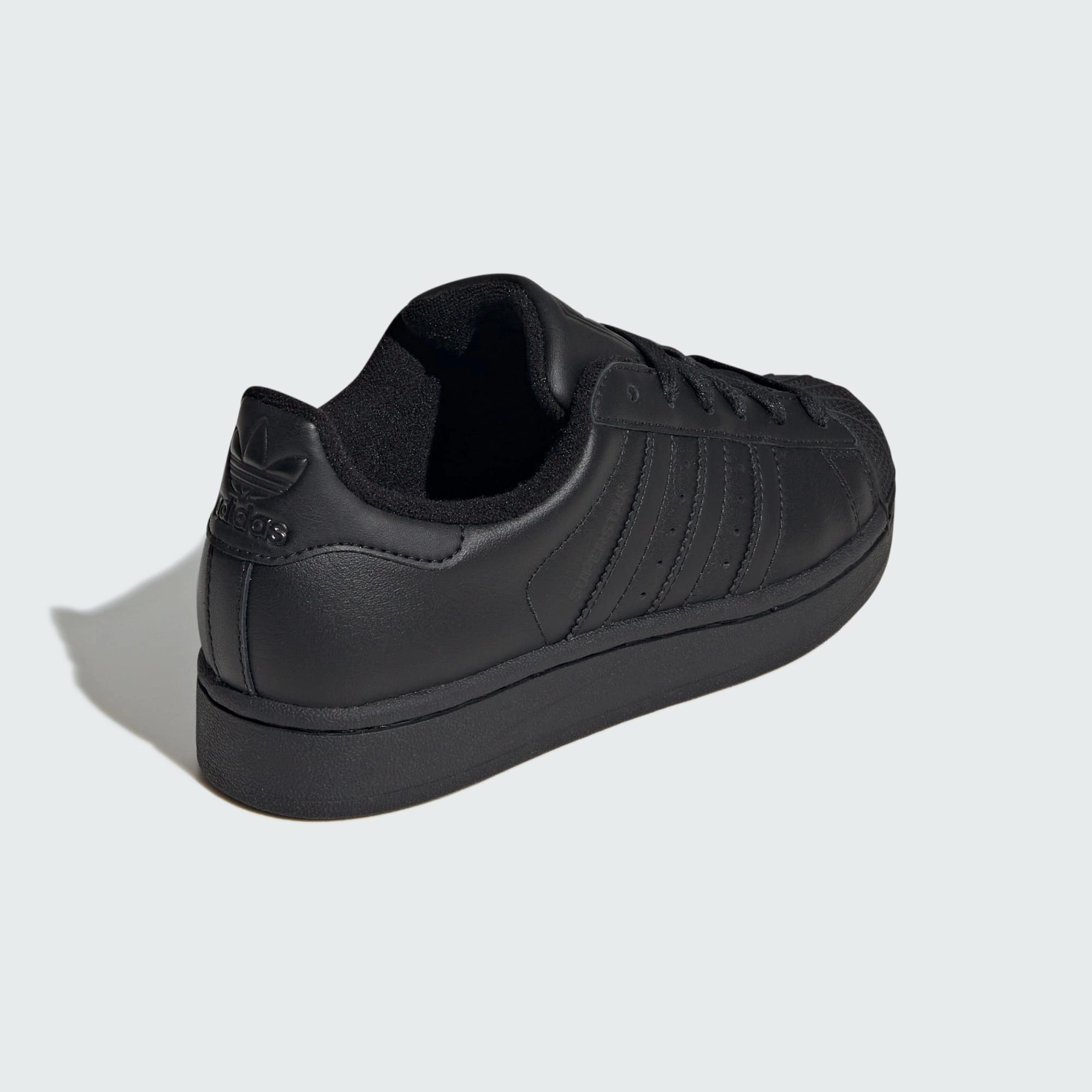 Grade School Adidas Superstar II J Shoes - Black Adidas Gazelle Adv Skate Shoes