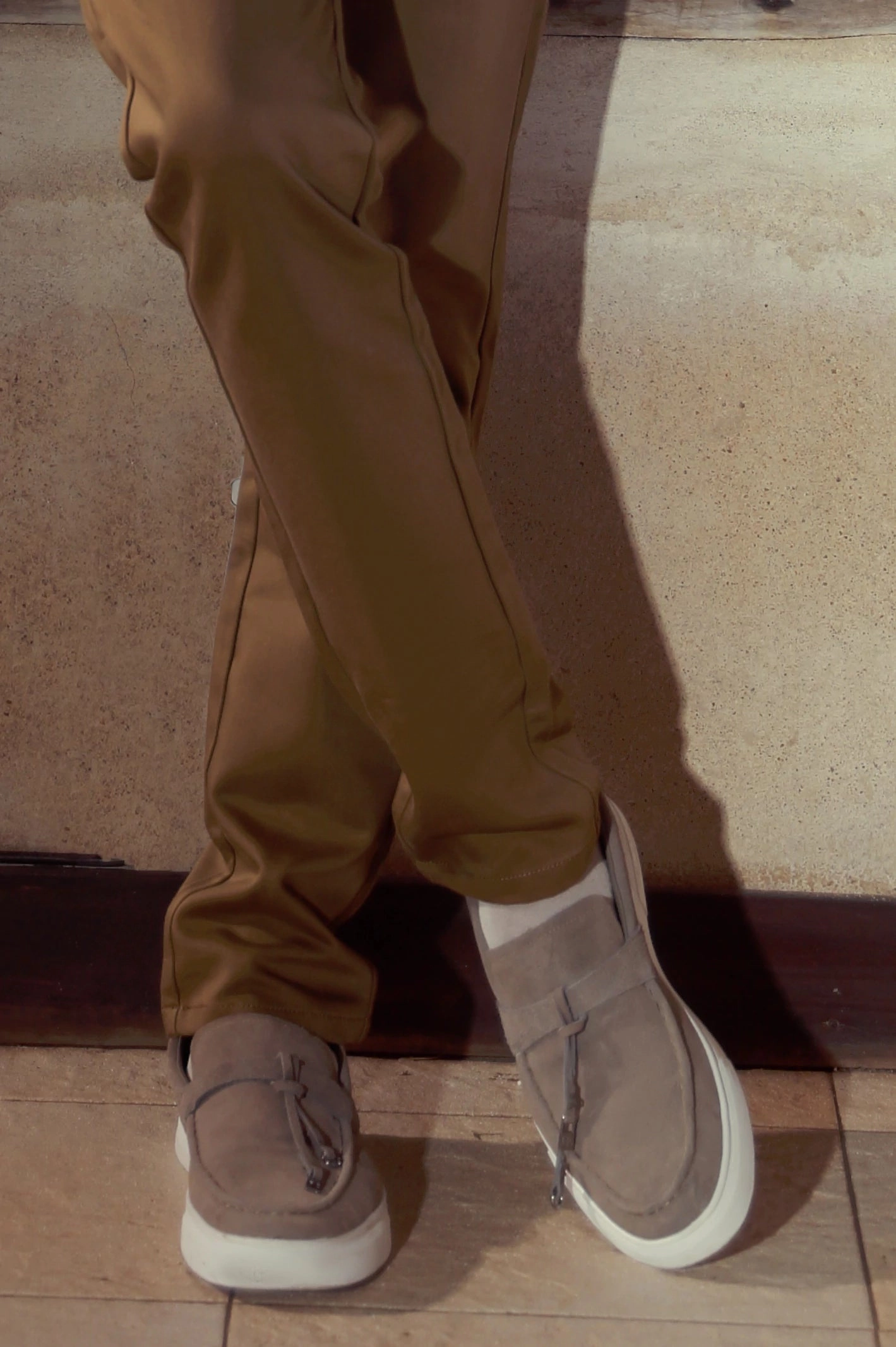 Louis Vuitton Shoes Casual Suede Leather Tassel Loafers