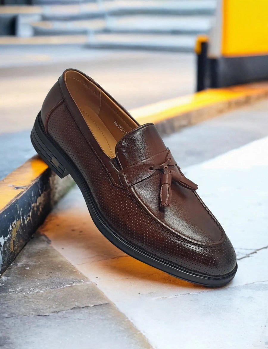 Brown Peshawari for men White Sandals